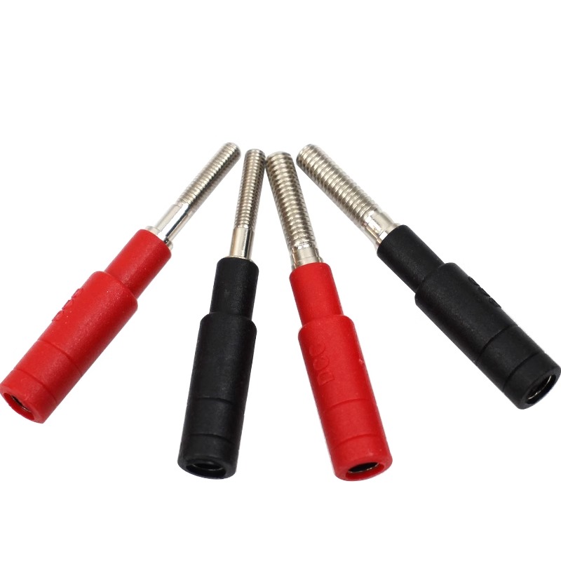 Diy Electronics Uk - DCC 3mm/4mm Gewindeanschluss Reines Kupfer Testbuchse