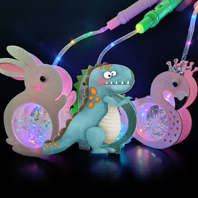 Diy Halloween Electronics - Chinesische LED-Laterne, drei Blitzmodi, dekorative Mid-Autumn-Festival-Zubehör,