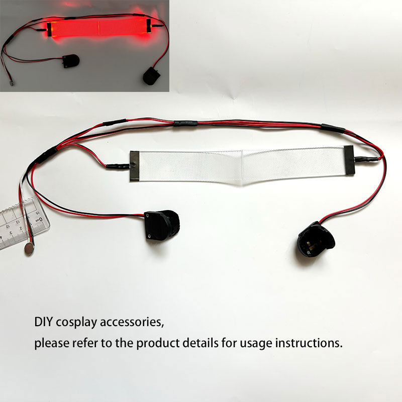 Diy Halloween Electronics - Rote flexible biegsame DIY LED Augen