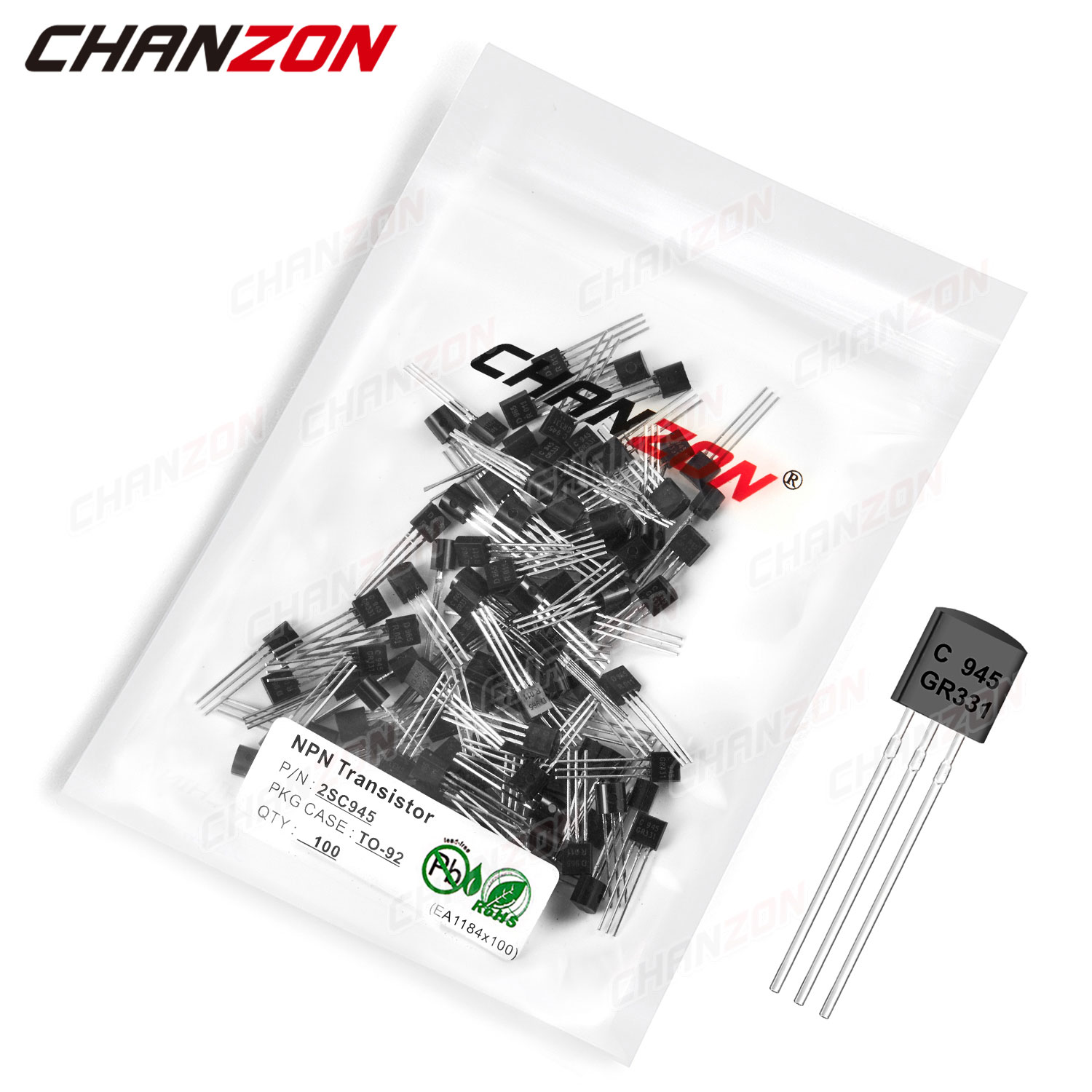 Diy Electronics Youtube - 100pcs 2SC945 ZU-92 NPN Transistor Bipolar