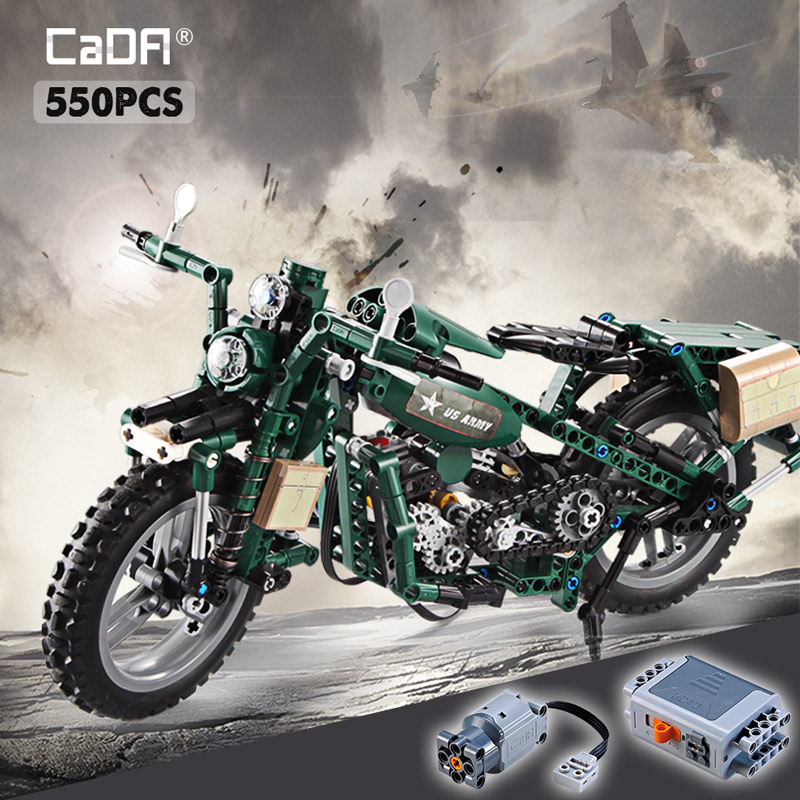 Diy Motorcycle Electronics - Cada 550pcs city series elektronisches zweirädriges