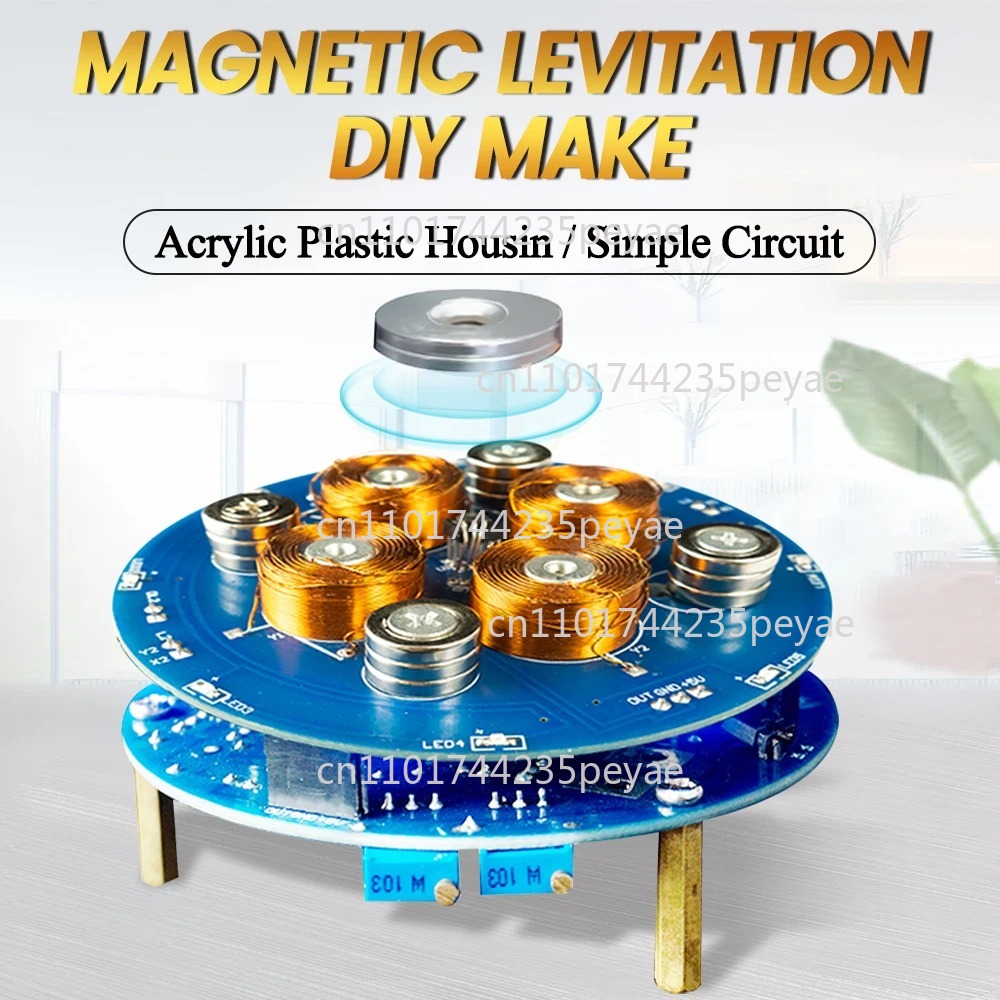 Diy Electronics Soldering Kit - DIY Magnetisches Levitations-Kit Experiment PCB-Lötprojekt Praxis