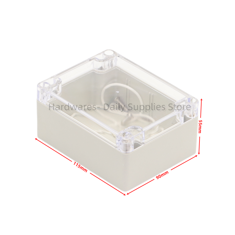 Diy Enclosure For Electronics - 1pc 115x90x55mm Wasserdichte Kunststoff Gehäuse Fall