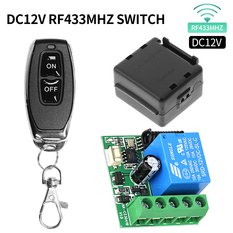 Rf 433Mhz Module - 433 MHz DIY Wireless Switch DC12V