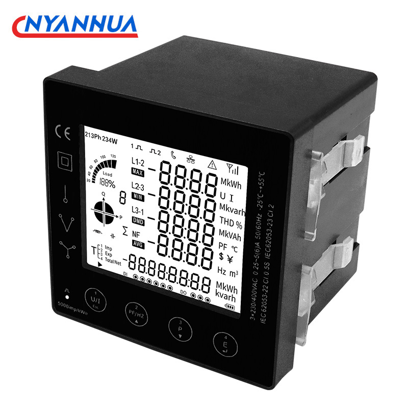 Diy Electronics Store - PAC5000 PAC5110 3-Phasen-Energieverbrauchszähler Intelligenter KWh-Stromzähler 96*96mm