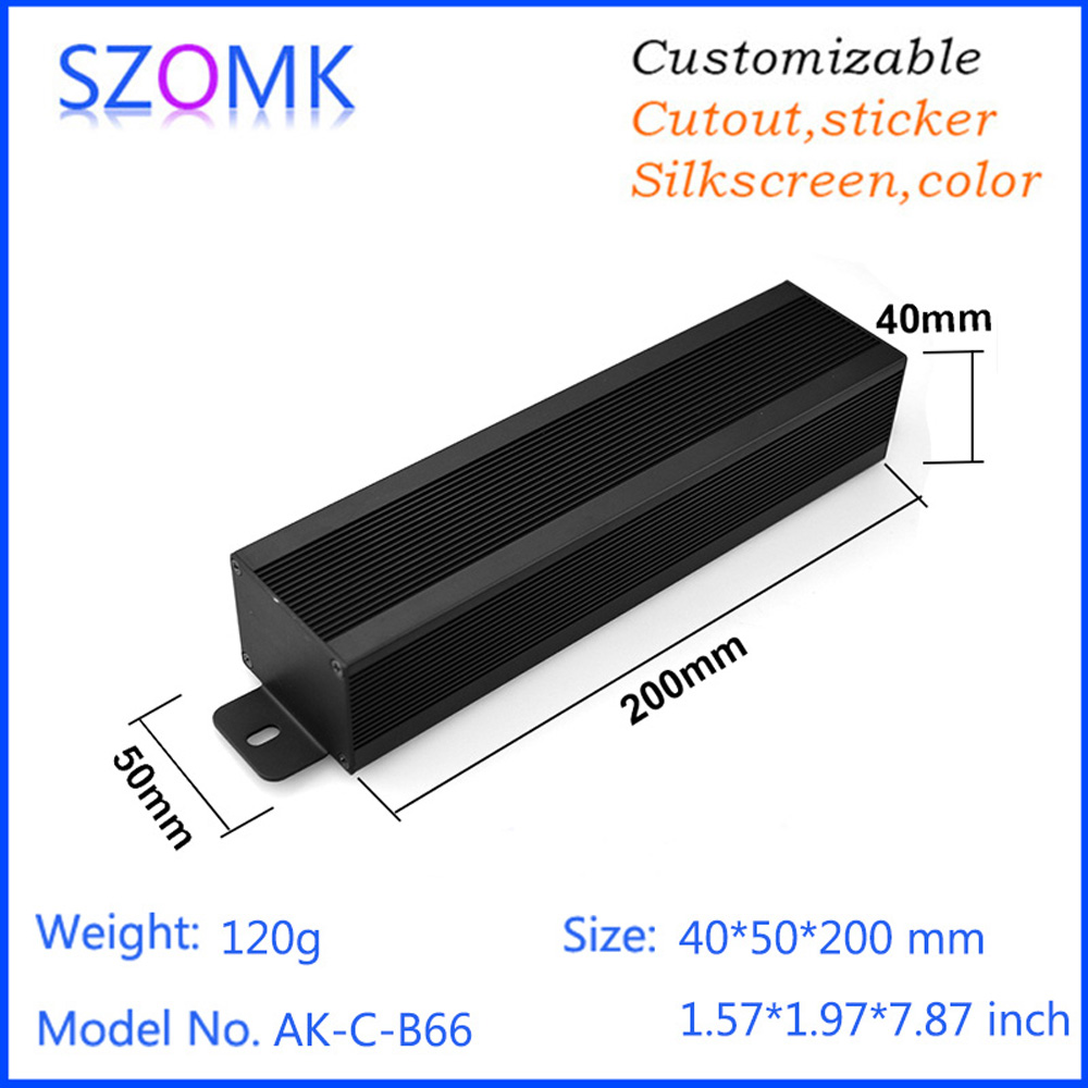 Diy Enclosure For Electronics - 1 Stück 40*50*200mm Aluminiumgehäuse Elektronik DIY
