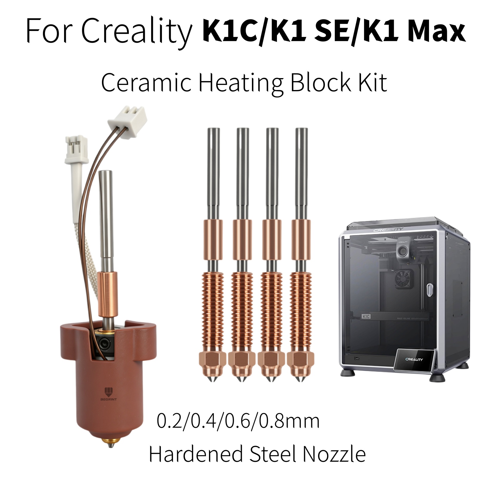 Creality Printer K1 - Für Creality K1C K1 MAX Hotend