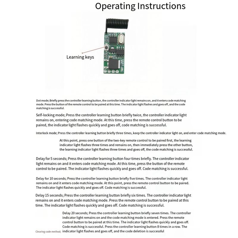 B04B-Für RF-Schalter-Controlle – Rf 433Mhz Module Bewertung und Preis