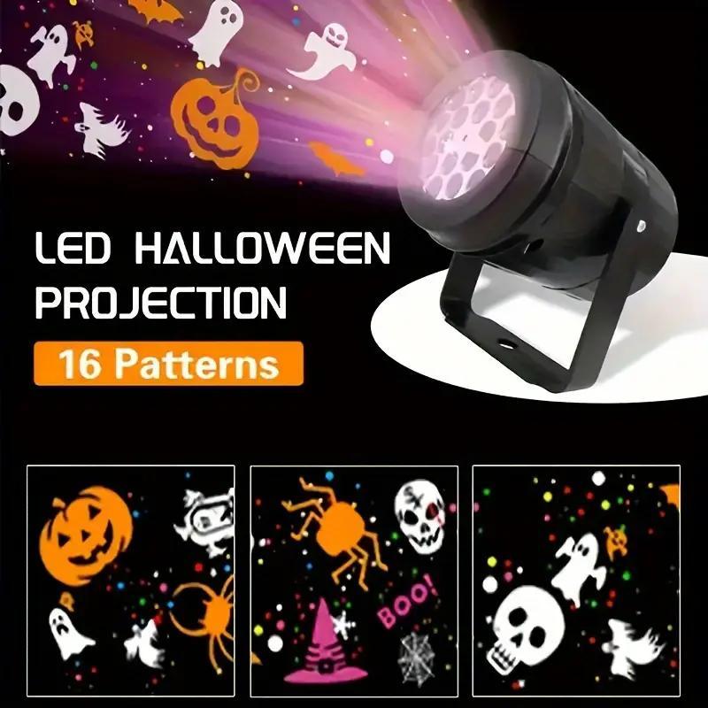 Halloween LED-Projektor-Licht  – Diy Halloween Electronics Bewertung und Preis