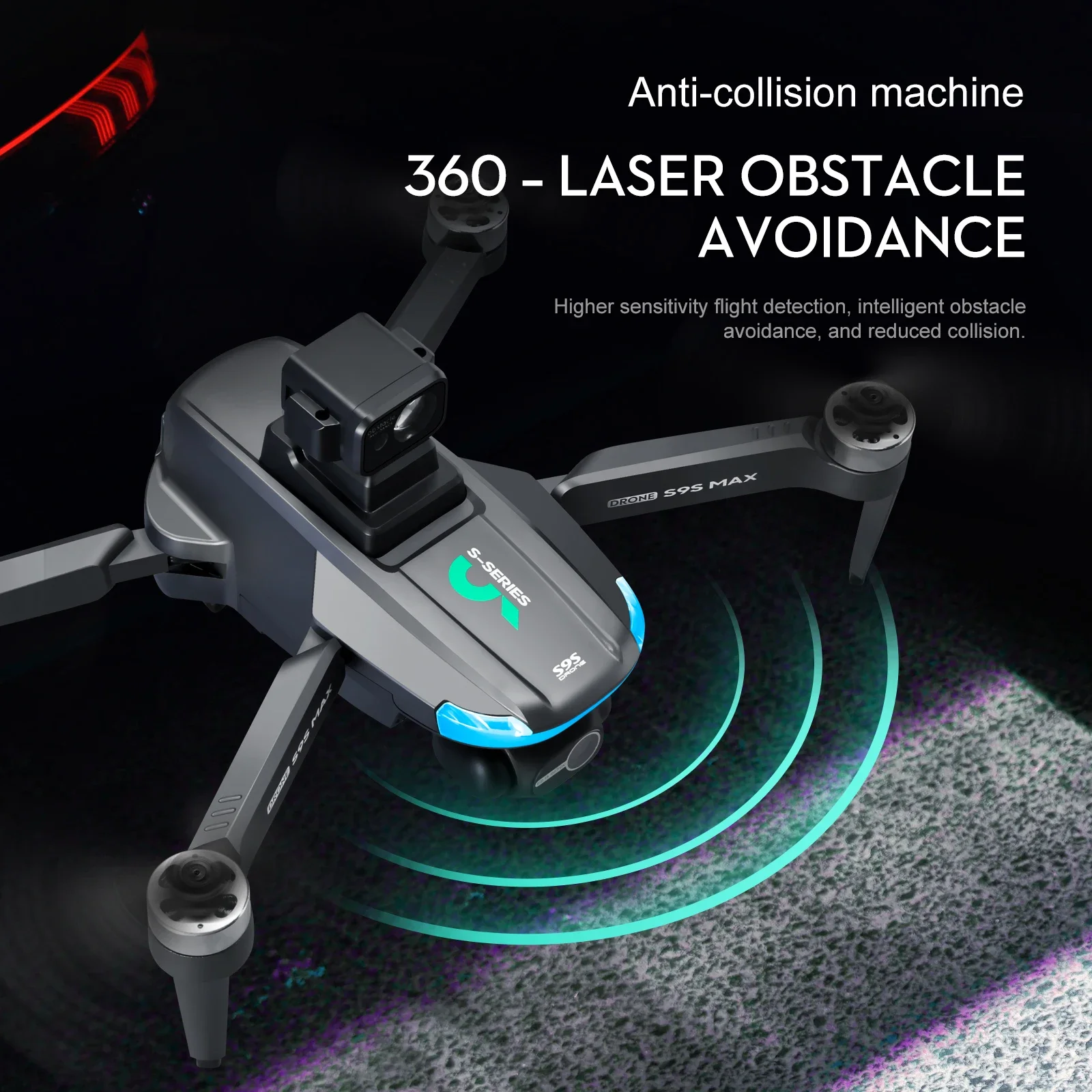 NEUE S9S MAX MINI Drone 4K 2-A – Diy Drone Electronics Bewertung und Preis