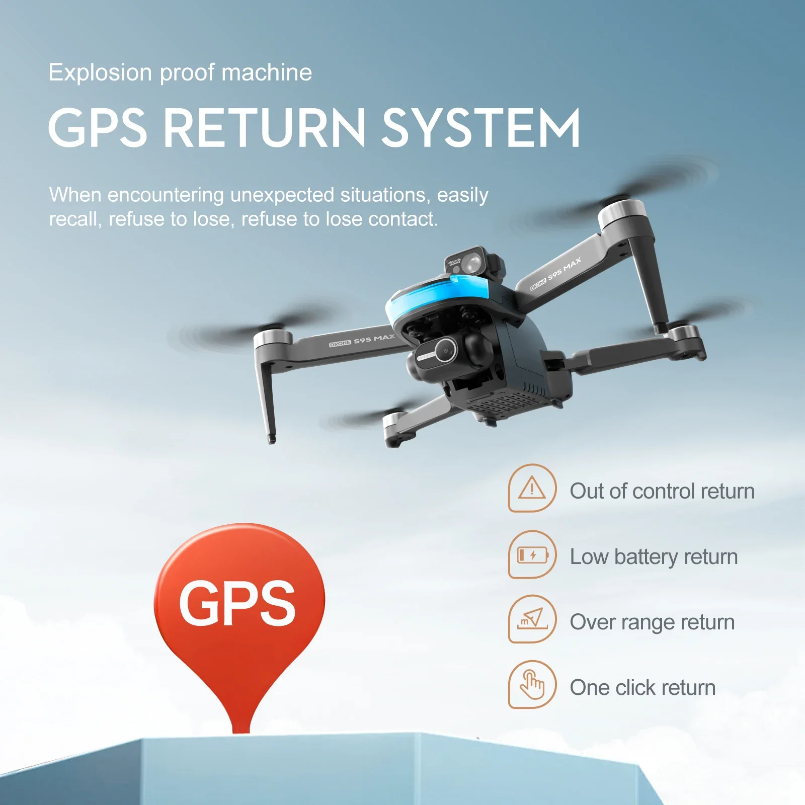 NEUE S9S MAX MINI Drone 4K 2-A – Diy Drone Electronics Bewertung und Preis