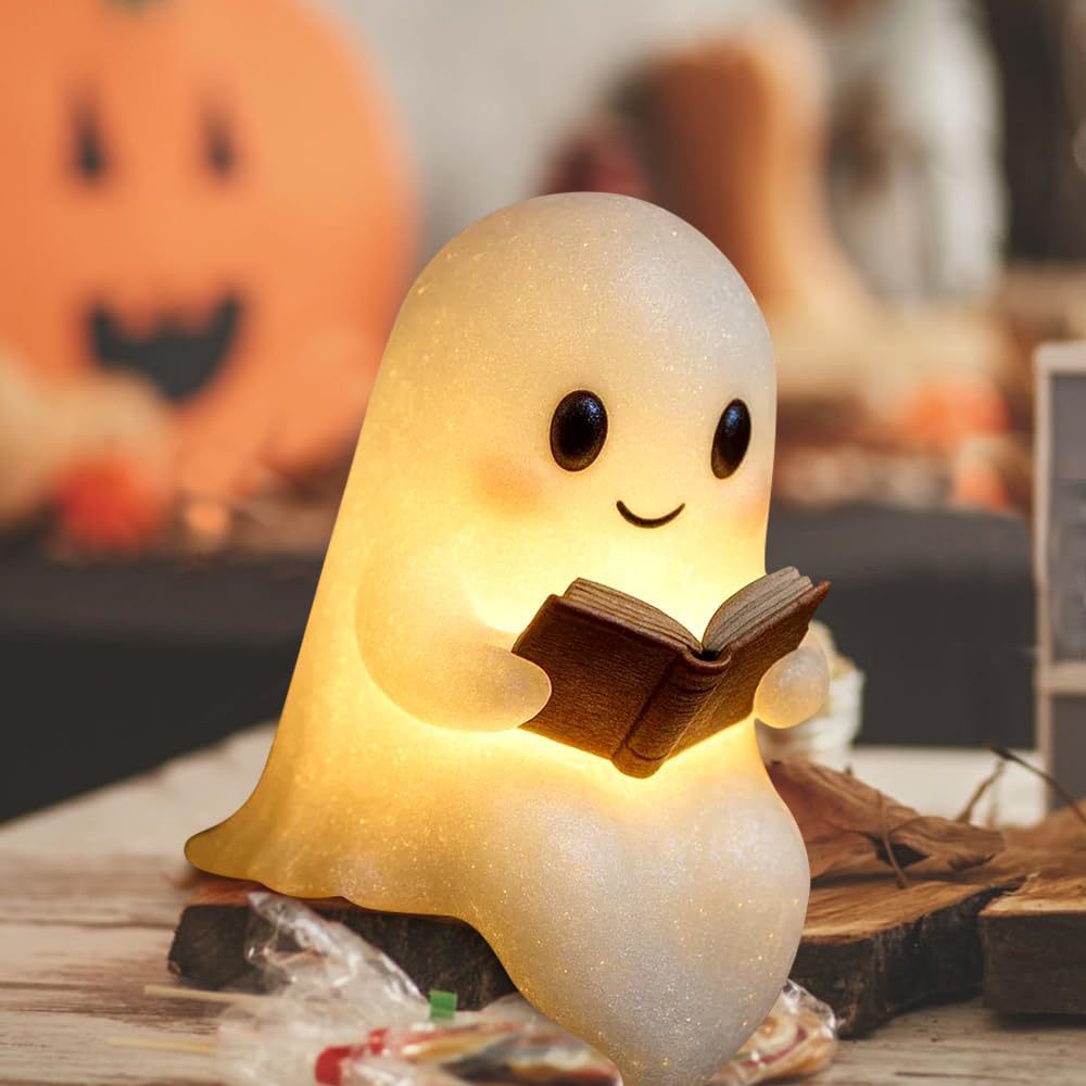Neue süße Geister-Lesebuchlamp – Diy Halloween Electronics Bewertung und Preis