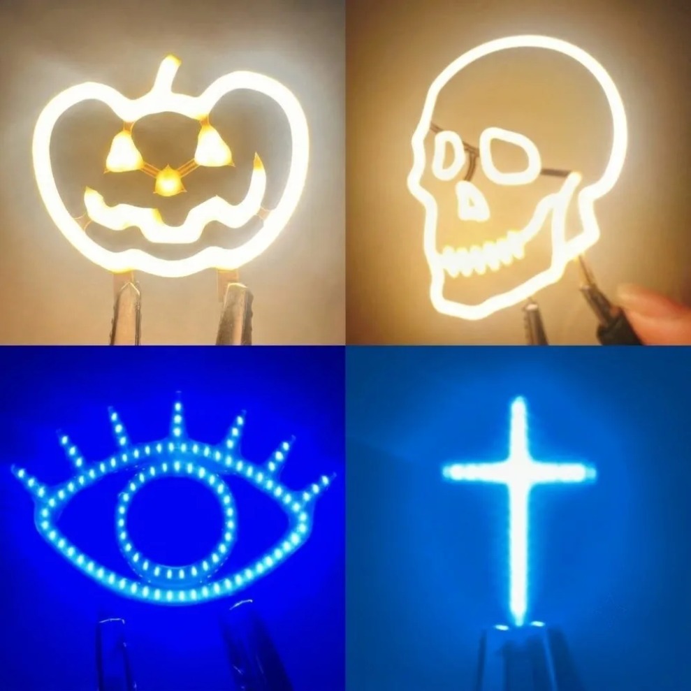 LED-Glühfaden, 3V, DIY, kreati – Diy Halloween Electronics Bewertung und Preis