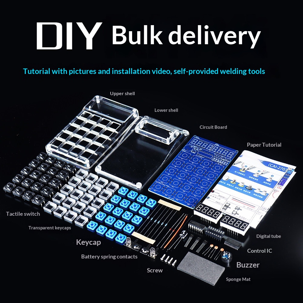 Taschenrechner-Produktionsset, – Diy Electronics Youtube Bewertung und Preis