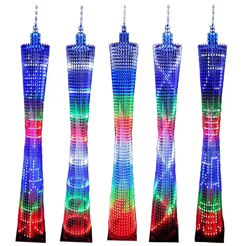 64-Schichten Canton Tower DIY  – Diy Electronics Soldering Kit Bewertung und Preis