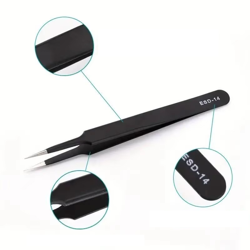 6 stücke präzision lange pinze – Diy Electronics Soldering Kit Bewertung und Preis
