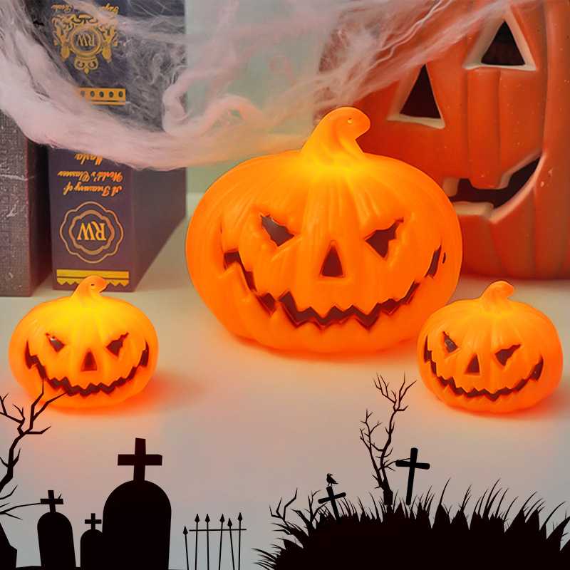 Halloween LED-Kürbislampen-Orn – Diy Halloween Electronics Bewertung und Preis