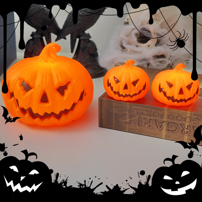 Halloween LED-Kürbislampen-Orn – Diy Halloween Electronics Bewertung und Preis